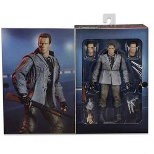 NECA The Terminator T800 Version endommagée par le combat <span class=keywords><strong>Arnold</strong></span> Schwarzenegger Robot Figurine d'action de 7 pouces Jouet en gros - Product Image 2