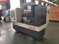 Haute précision CK6140 tour CNC Horizontal chine bas prix robuste lit plat métal découpeuse haute Performance unique