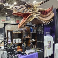 Dragon Animatronique Western réaliste grandeur nature modèle Dragon