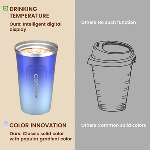 <strong>Hot</strong> Sale Stainless Steel Coffee <strong>Cup</strong> Temperature Luxury Customise 500Ml 304 Coffee <strong>Travel</strong> Mug Tumbler <strong>for</strong> <strong>Hot</strong> <strong>Drinks</strong> - Product Image 6