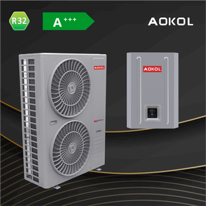 Pompe à chaleur AOKOL norme européenne 8kw 10kw 15kw 18kw 25kw 30kw, onduleurs DC complets, air-eau, <span class=keywords><strong>ErP</strong></span> A++, WIFI - Product Image 3