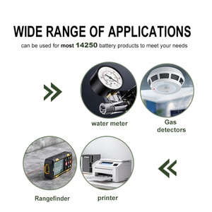 IILEER - Batería de Iones de Litio Recargable de Alta Capacidad 14250 de 3.7V y 1036mWh con Puerto Tipo C de 280mAh, Gran Venta - Product Image 6