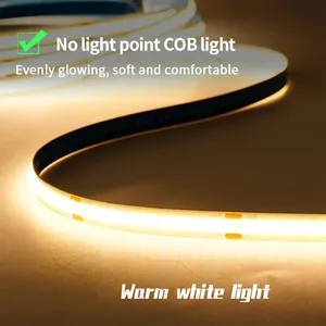 <span class=keywords><strong>Bande</strong></span> <span class=keywords><strong>LED</strong></span> COB <span class=keywords><strong>1m</strong></span> 3m 5m 6V, éclairage USB avec variateur tactile, blanc froid, blanc chaud, blanc neutre, ruban flexible dimmable pour cuisine, chambre, nuit - Product Image 3