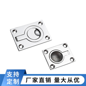 Clips de sol carrés en acier inoxydable 316 pour applications marines, 48*38 62*44, pour levage de pont et gréement de bateaux, en plastique - Product Image 3