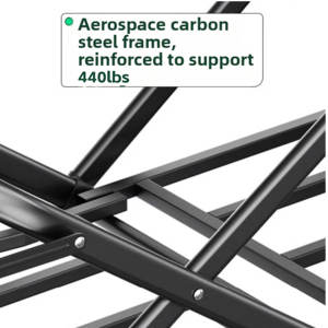 Chariot de camping pliable grande capacité avec plateau, chariot utilitaire portable d'extérieur avec roues, vente <span class=keywords><strong>en</strong></span> gros Liveer Factory - Product Image 4