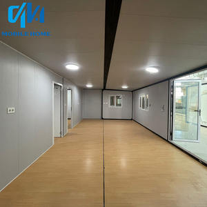 Готовый к переезду 40 20 футов сборный передвижной современный расширяемый контейнерный дом 2 3 4 5 спальни сборная вилла портативный дом - Product Image 5