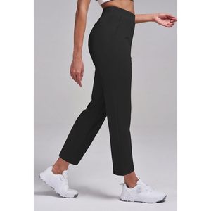 FOXA Pantalon de golf pour femme, longueur 7/8, taille élastique, extensible dans quatre sens, avec poches, pour les voyages décontractés et l'entraînement - Product Image 2