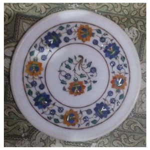 Home Decorative Marble Inlay Plate - Product Image 1