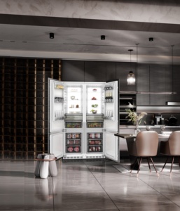 Artaus Q9S 260L Tủ đông nhỏ Tích hợp tủ lạnh nhà hiện đại tủ lạnh tùy chỉnh được xây dựng với cài đặt tích hợp đầy đủ di động - Product Image 5