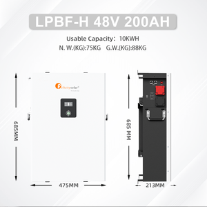 Felicity solaire vente à chaud modèle lithium fer phosphate batterie intégrée bms lifepo4 batteries 200ah - Product Image 3