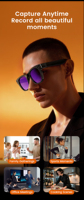 Lunettes Intelligentes IA OEM de Haute Qualité avec Caméra HD 8MP, Enregistrement Vidéo, Transmission Wi-Fi et Traduction en Temps Réel – Dispositif Connecté Intelligent