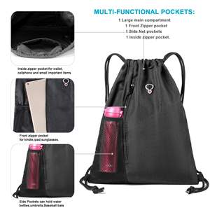 Muestra gratis Bolsa multifunción de alta resistencia Bolsa de deporte de natación de moda Mochila de natación de gran capacidad Mochila para nadar - Product Image 4