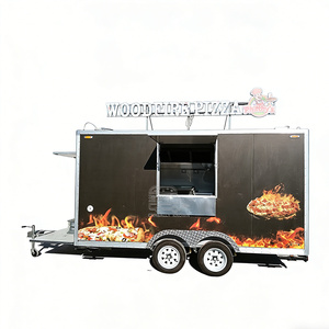 Camiones de pizza blancos OEM en venta con WC en Alemania, camión de comida EEC totalmente equipado - Product Image 1