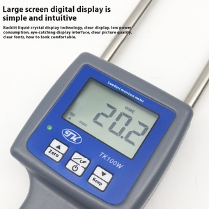 TK100W 디지털 목재 수분 측정기 LCD 디스플레이 톱밥 습도 측정기 - Product Image 5