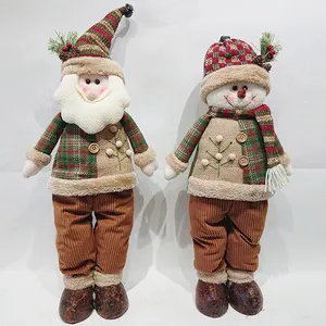 圣诞家庭装饰品精灵Tomte Navidad装饰毛绒雪人娃娃Gnome圣诞老人娃娃圣诞用品