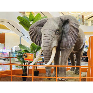 Kích thước cuộc sống ngoài trời điều khiển từ xa Robot khủng long thực tế hoạt hình công viên giải trí cưỡi trung tâm mua sắm sân bay daycares - Product Image 1