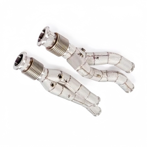 Colector de escape Downpipe de fábrica para Lamborghini Aventador LP700-4 LP720 6.5 2011-2016, aislado, para mejora de potencia en carreras - Product Image 1