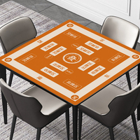 Tapete de Juego de Goma Antideslizante y Reductor de Ruido, Base Gruesa Antideslizante para Mesa de Mahjong, Póker, Club, Hogar, Fiestas y Juegos