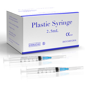 Jeringa <span class=keywords><strong>Veterinaria</strong></span> Desechable de 1-60 ml, Estéril, con Aguja de 25g y Conector Luer-Lock para Administración de Medicamentos Inyectables - Product Image 2
