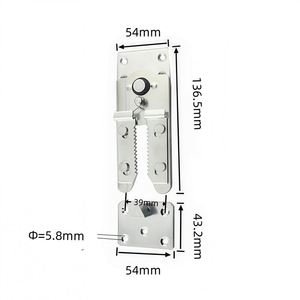 Phụ kiện <span class=keywords><strong>sofa</strong></span>, khớp nối góc hình cá sấu răng cưa, phụ kiện <span class=keywords><strong>sofa</strong></span>, khớp nối giấu kín cho <span class=keywords><strong>sofa</strong></span> ghép đoạn - Product Image 3