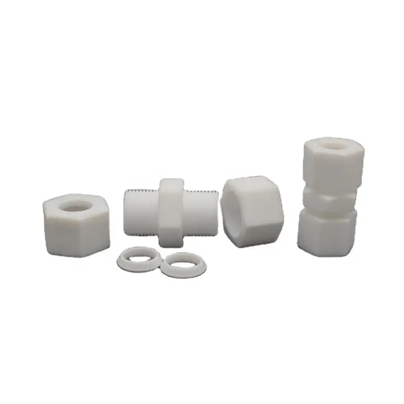 PTFE בלם אבזרי צינור מתאם PTFE צינור ישר הולם 1/8x4mm