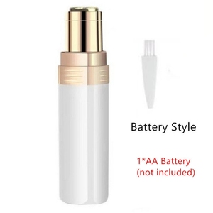 Mini rasoir électrique rechargeable pour femme, portable, sans douleur, pour l'épilation du visage, avec lumière LED, pour les voyages. - Product Image 5