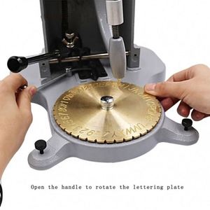 Equipo para Fabricación de Joyas: Máquina de Grabado de Doble Cara para Anillos, Grabador de Anillos, Bloque de Letras Estándar, Componentes de Rodamientos de Núcleo - Product Image 5