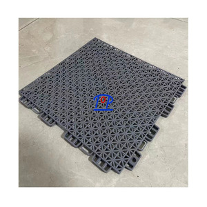 Modern Outdoor Interlocking Sports Backyard Badminton Court Flooring <b>Tiles</b> Wear Resistant PP Material Easy Click for Garages - Product Image 3