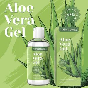 Gel d'Aloe Vera naturel de marque privée <span class=keywords><strong>crème</strong></span> hydratante et <span class=keywords><strong>anti</strong></span>-démangeaisons réparatrice de la peau pour le <span class=keywords><strong>visage</strong></span> - Product Image 3