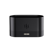 Vente en gros de 180ml humidificateur d'air portable à flamme d'aromathérapie écologique diffuseur d'arôme de lumière colorée pour voitures de table pour