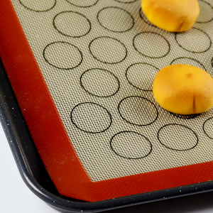 60*40cm tùy chỉnh không dính Silicone Macaron Baking Mat tấm không dính Silicone nướng lót fondant Baking Mat - Product Image 3