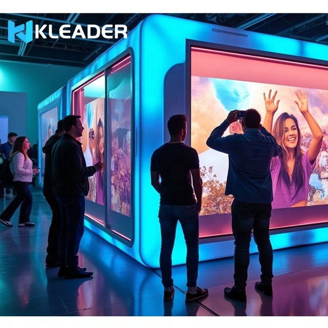 Interactive Projectors Virtual Photo Booths Ar Games Human Body Induction with System Holographic Interactive Holographics
