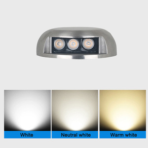 Acero inoxidable 304 Uno Dos Tres lados 2W 3W 6W iluminación subterránea al aire libre piso paso luz LED Wallway luz DC12V DC24V - Product Image 2