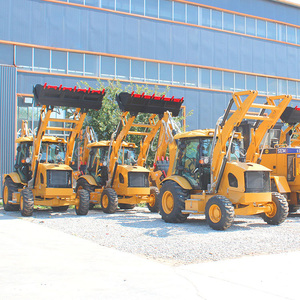 Miễn phí vận chuyển backhoe máy xúc loader máy kéo New retroexcacacadora Mini backhoe loader 4x4 bánh xe/backhoe loader - Product Image 1