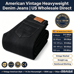 <span class=keywords><strong>Jeans</strong></span> da Uomo Premium Patchwork a Gamba Dritta, Pantaloni in Denim con Pannelli, Lavaggio Vintage, Stile Y2K Streetwear, Vita Media, Casual, per Uomo 2026 - Product Image 2