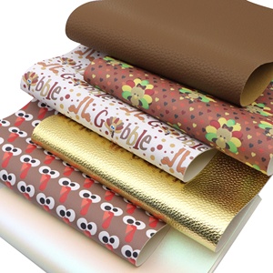 6 cái/bộ lễ Tạ ơn ngày lễ giả da tổng hợp các loại vật liệu thủ công Tự làm tóc 92068 - Product Image 2