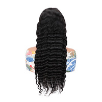 Perruques Lace Front Deep Wave 12A en Cheveux Humains 180%