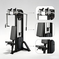 Machine de musculation professionnelle Freeman Fitness pour pectoraux et deltoïdes arrière – Appareil d'entraînement pour la poitrine et les deltoïdes arrière