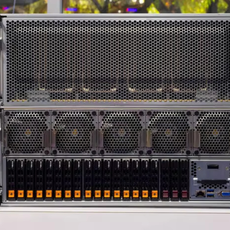 8U System Dual CPU SYS-821GE-TNHR 8x H200 GPU Air Cooled AI/Deep Learning Training Server