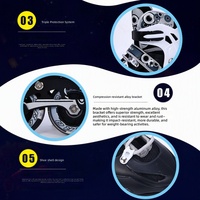 Patins à roulettes en ligne en promotion pour garçons et filles débutants, idéaux pour le fitness en extérieur et le slalom, avec roues en PU et roulements ABEC-7