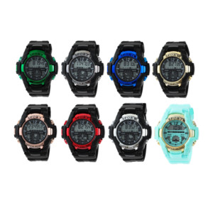 Özel Logo dijital spor erkek izle toptan marka su geçirmez ucuz kız çocuk saatleri çocuk Reloj dijital spor izle - Product Image 2