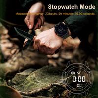 Montre de sport multifonctionnelle pour homme NORTH EDGE TERRAX, lumineuse, étanche 50 m, bracelet en nylon, pour aventures en plein air