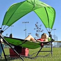 Hamac pliable robuste et confortable, facile à transporter, pour jardin camping, en solde, offre spéciale