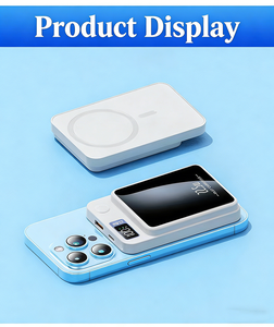 Banco de energía inalámbrico de 10000mAh, cargador portátil magnético de 15W con carga rápida, <span class=keywords><strong>batería</strong></span> <span class=keywords><strong>externa</strong></span> para iPhone. - Product Image 2