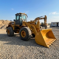 Chargeuse sur pneus CAT 966H d'occasion, fabriquée aux États-Unis, prix avantageux, chargeuse frontale Caterpillar 966 en Chine.
