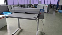 Máquina Plegadora de Papel Automática Computarizada de Alta Velocidad CY, Formato A0, Motor Delta Gear, Plegado Cruzado, Rodamiento, Bomba