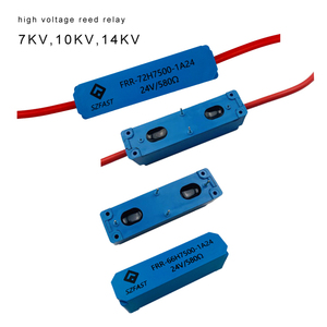 Relé de Lengüeta de Alta Tensión Dolam Serie FRR 5kV/7.5kV/10kV, Miniatura de Alta Potencia 12V/24V 2A 2P/4P Pines Sellado Automático - Product Image 2
