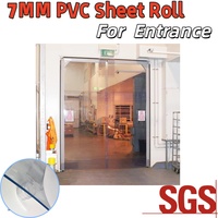 Chine Feuilles de PVC souple fabrique des feuilles de plastique flexibles Pvc porte rideau souple pour compartiment d'usine