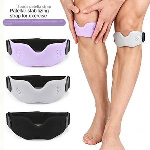 Rodillera Ajustable de Silicona para Rótula, Soporte de Rodilla para Correr, Gimnasio, Deportes, Alivio del Dolor de Rodilla, Estabilizador de Rótula - Product Image 1