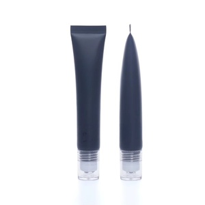 D19mm <b>Plastic</b> Black Empty Cosmetic <b>Tube</b> With 3Ball Massage Head Cap 5layers For Eyes Cream <b>Tube</b> Packaging - Product Image 5